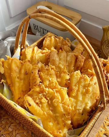 Cara Membuat Pisang Goreng Renyah